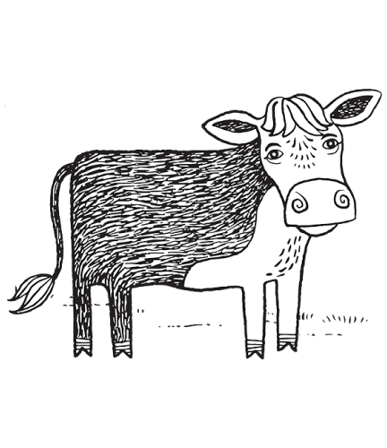 Download Cow Drawing