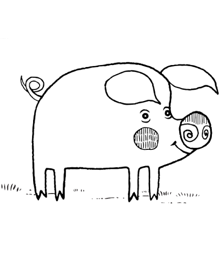 Download Pig Drawing